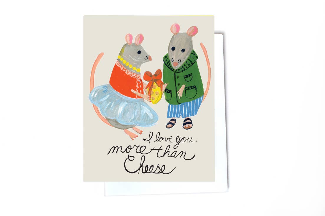 Elizabeth Grubaugh - Cheesy Love Note Card