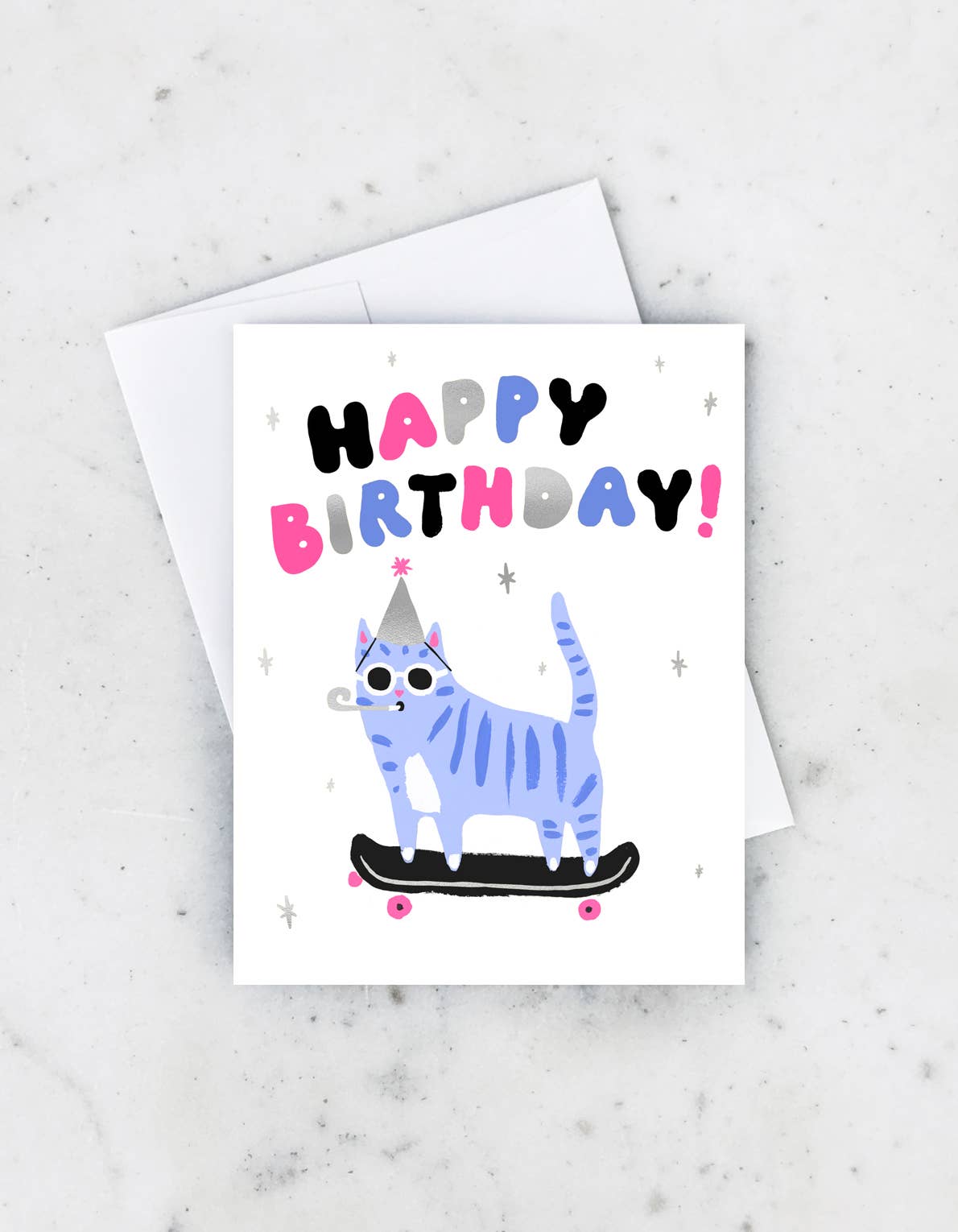 Idlewild Co. - Skater Cat Card